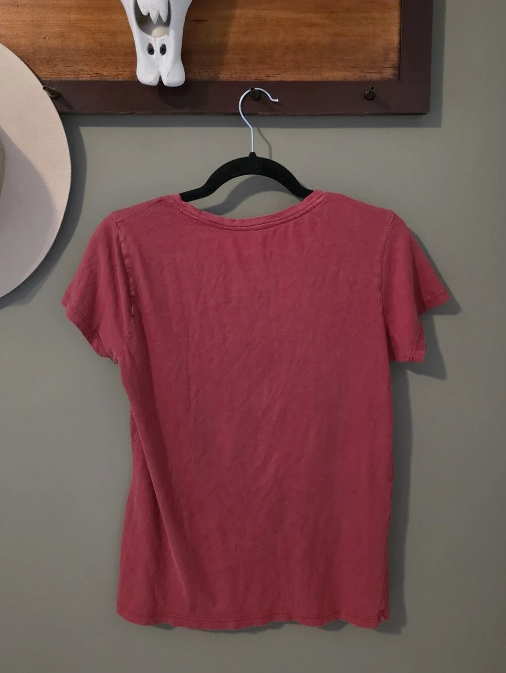 Lucky Brand American Flag Tee Size S Made in India